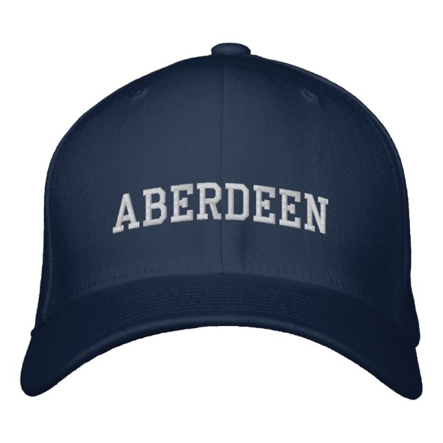 Casquette Brodée Chapeau Brodé Aberdeen (Devant)