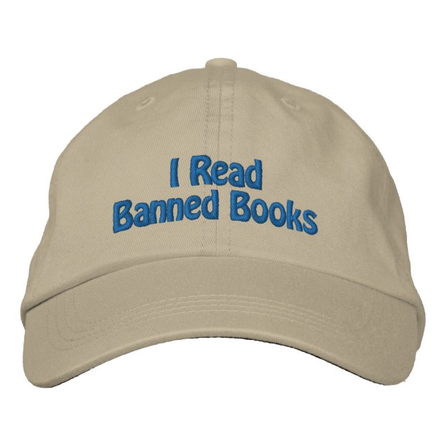 Casquette Brodée Chapeau Brodé Lecture de Livres (Devant)