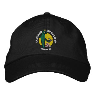 Casquette Brodée Chapeau Brodé - Noir