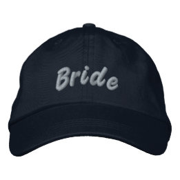 Casquette Brodée Chapeau brodé pour la mariée et sa cour, personnal