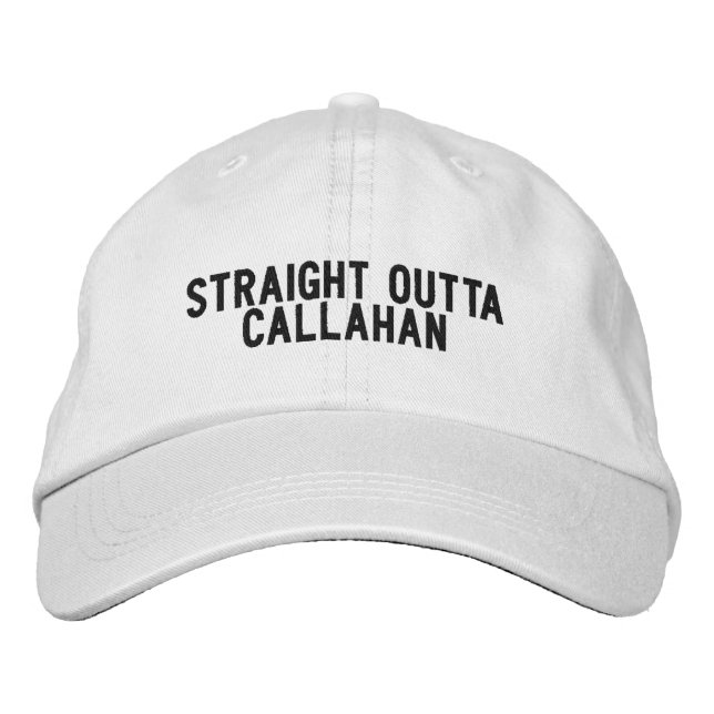 Casquette Brodée Chapeau Callahan Floride (Devant)