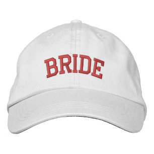Casquette Brodée Chapeau de mariée Prune Broderie Chapeau d'enterre