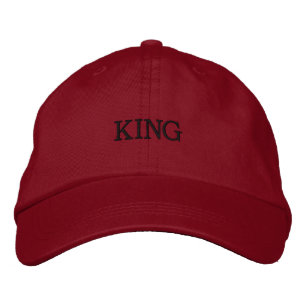 Casquette Brodée Chapeau de soleil confortable KING pour hommes fem