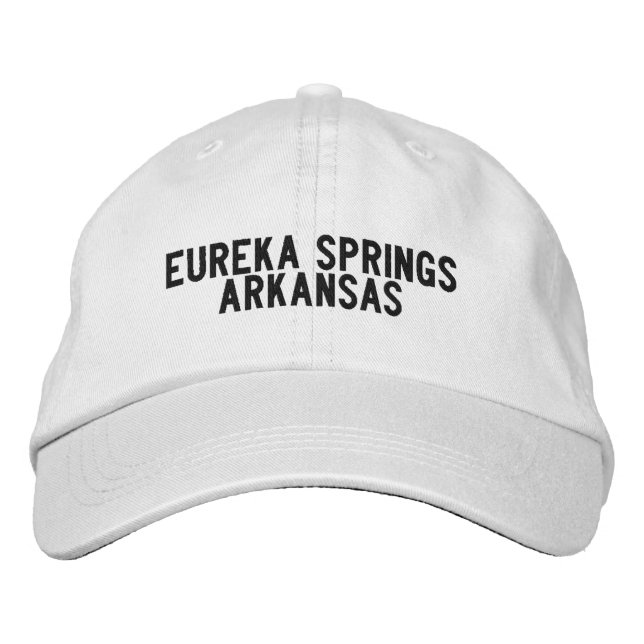 Casquette Brodée Chapeau Eureka Springs  Arkansas (Devant)