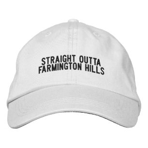 Casquette Brodée Chapeau Farmington Hills Michigan