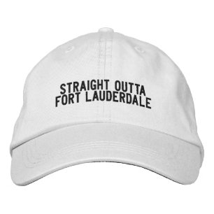 Casquette Brodée Chapeau Fort Lauderdale Floride