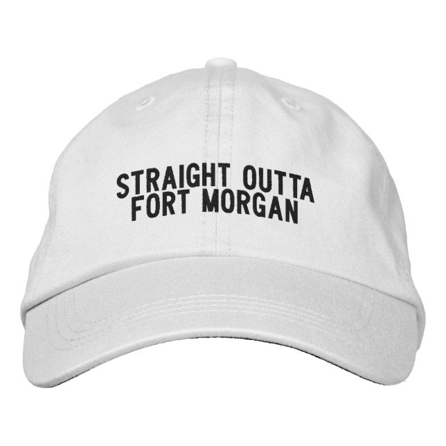 Casquette Brodée Chapeau Fort Morgan Colorado (Devant)