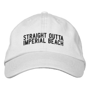 Casquette Brodée Chapeau Imperial Beach Californie