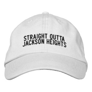 Casquette Brodée Chapeau Jackson Heights New York