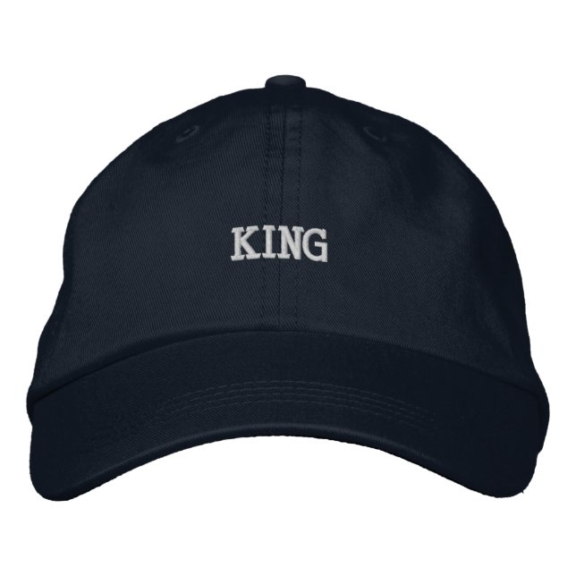 Casquette Brodée Chapeau moderne accessoires de cheveux Nom texte i (Devant)