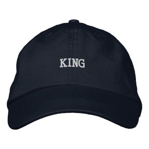 Casquette Brodée Chapeau moderne accessoires de cheveux Nom texte i