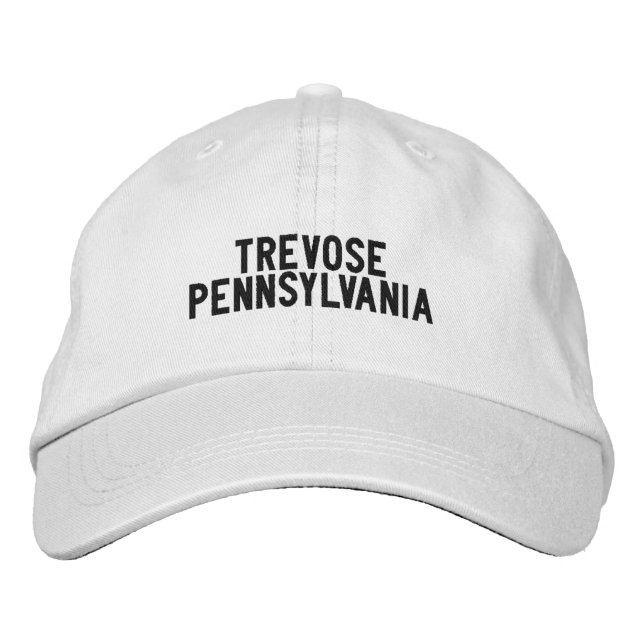 Casquette Brodée Chapeau Trevose Pennsylvanie (Devant)
