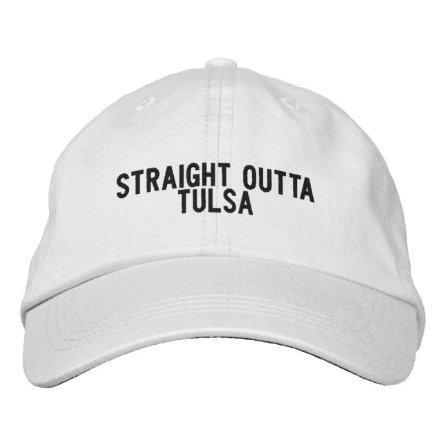 Casquette Brodée Chapeau Tulsa Oklahoma (Devant)
