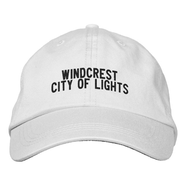 Casquette Brodée Chapeau WINDCREST TEXAS (Devant)