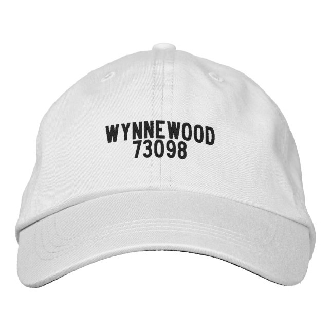 Casquette Brodée Chapeau WYNNEWOOD Oklahoma (Devant)