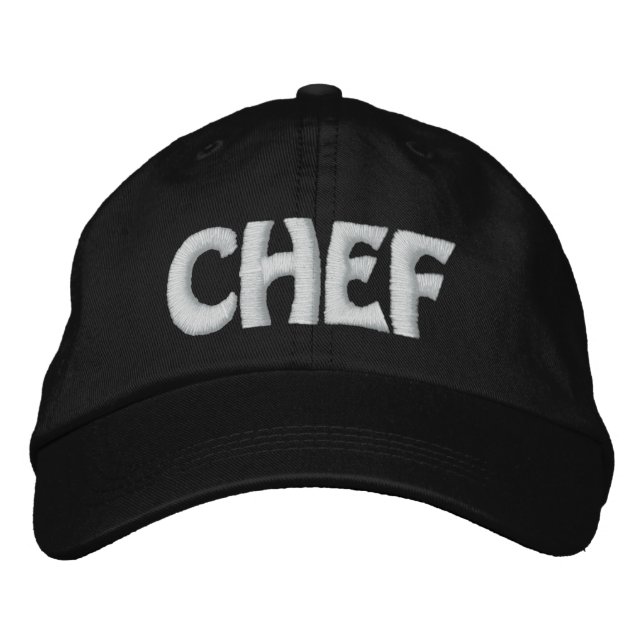 CASQUETTE BRODÉE CHEF (Devant)