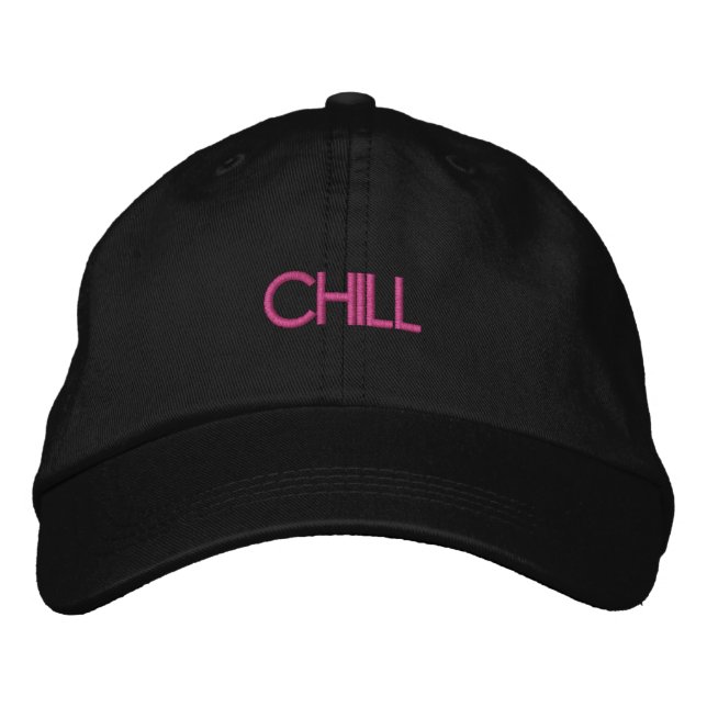 CASQUETTE BRODÉE CHILL (Devant)