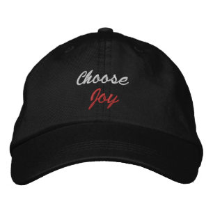 Casquette Brodée Choisir la joie