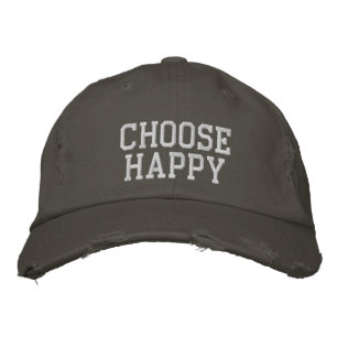 Casquette Brodée Choisir une soumission motivationnelle positive