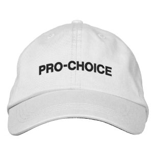 Casquette Brodée Choix libre noir blanc personnalisable minimaliste
