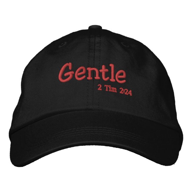 Casquette Brodée Citations bibliques douces Customisez-le (Devant)