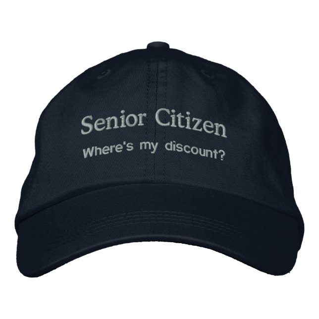 Casquette Brodée Citoyen senior (Devant)
