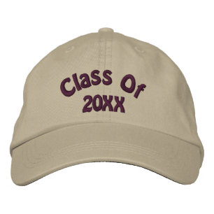 Casquette Brodée Classe de votre obtention du diplôme d'année
