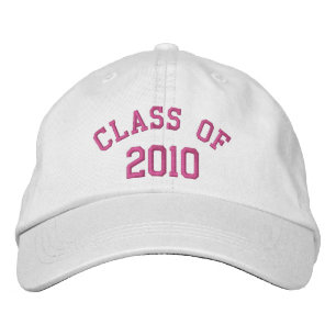 Casquette Brodée Classe rose Reunion entre classes Année nécessaire