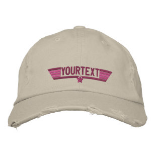 Casquette Brodée Classic Personalized Star Wings Your Text