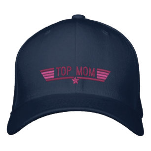 Casquette Brodée Classic Personnalisé Star Maman Ailes ou Mon texte