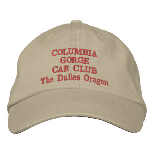Casquette Brodée Club de voitures Columbia Gorge