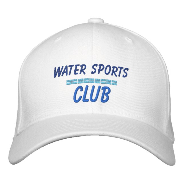 Casquette Brodée Club nautique (Devant)