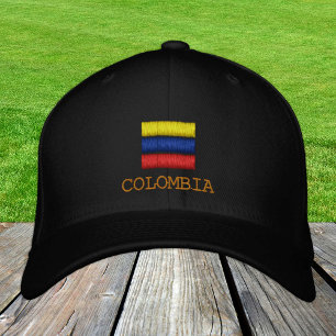Casquette Brodée Colombie & Drapeau colombien / Patriotes