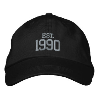 Casquette Brodée Commemoratif année / date personnalisé
