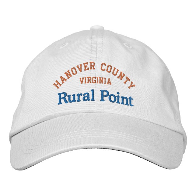 Casquette Brodée Comté de Rural Point Hanover (Devant)
