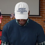 Casquette Brodée Conférence politique américaine<br><div class="desc">Un style classique qui va si bien avec le reste de la Conférence politique américaine à la Vintage !</div>