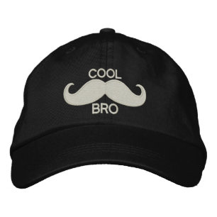 Casquette Brodée COOL Mustache BRO