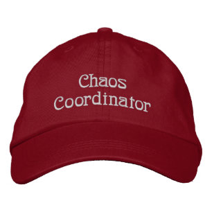 Casquette Brodée Coordinateur Chaos Personnalisé