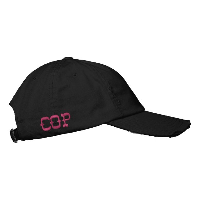 Casquette Brodée #CopPopCupCasquetteBrode (Droite)