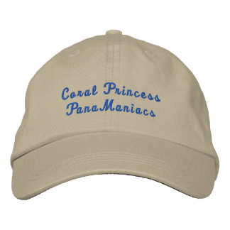 Casquette Brodée Coral PrincessPanaManiacs