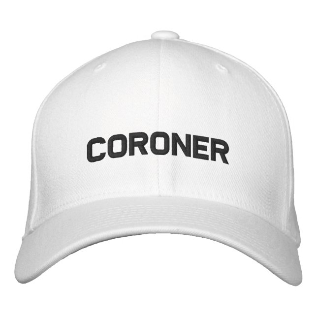 Casquette Brodée Coroner "conception simple" (Devant)
