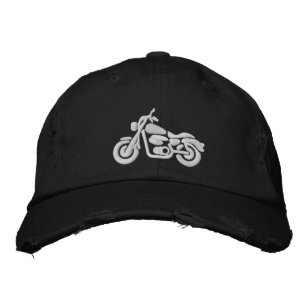 Casquette Brodée Correctif de broderie de moto