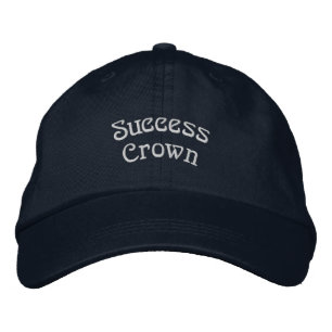 Casquette Brodée Couronne de réussite motivationnelle réglable coul