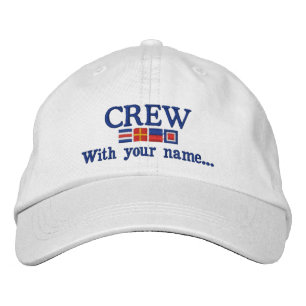 Casquette Brodée Coutume personnalisée vos drapeaux nautiques
