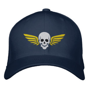 Casquette Brodée Crâne ailé