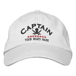 Casquette Brodée Crâne de pirate Jolly roger
