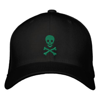 Casquette Brodée Crâne et os croisés