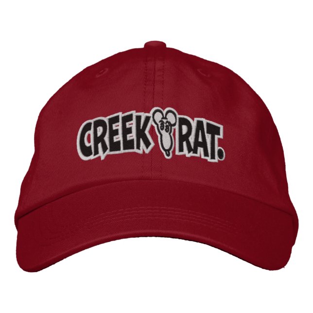 Casquette Brodée Creek Rat | Creekrat Cartoons Ball Cap (Devant)