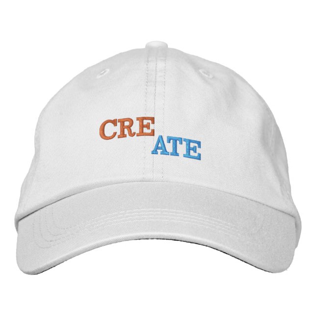 Casquette Brodée Créez (Devant)
