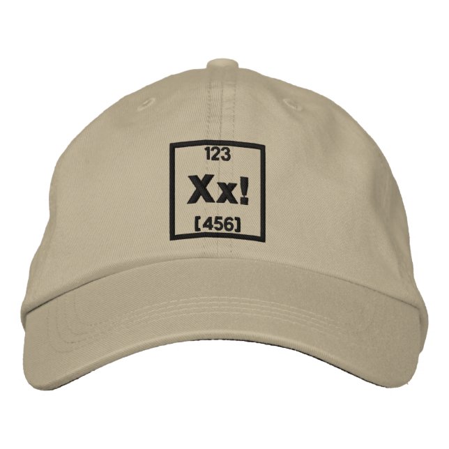 Casquette Brodée Créez votre propre élément de broderie (Devant)